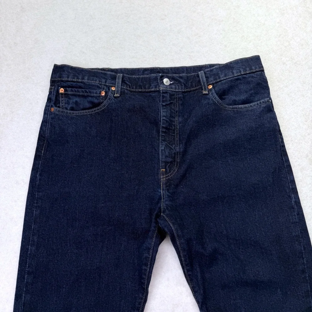 LEVI's 512 Premium Big E Jeans‎ Men's *40 Slim Tapered Fit Zip Fly Indigo Blue